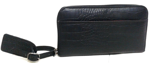 Ladies Leather Black Wallet