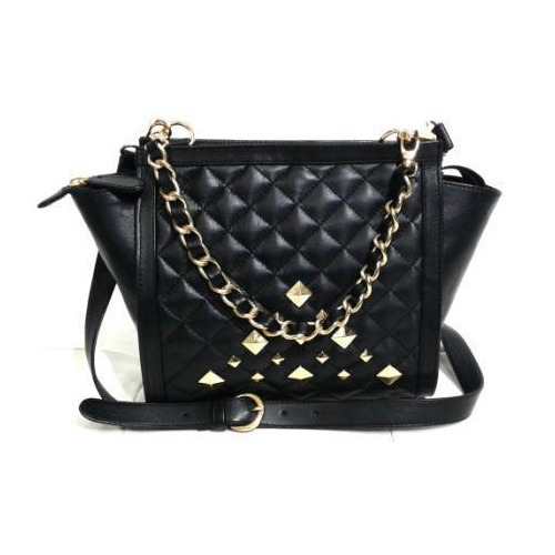 Ladies Leather Designer Sling Bags, Color : Black