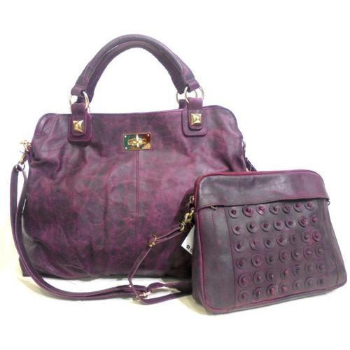 Ladies Leather Bag Set