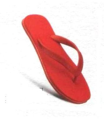 Red Rubber Slippers, Size : 06/10, 02/05, 09/01