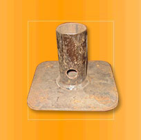 Base Plate with Pipe