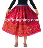 Ethnic Mirror Work banjara Rabari skirts