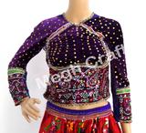 Indian EmbroiderBanjara Hand Embroidered Kutch Girl\'s Topy Mirror Work Blouse Top
