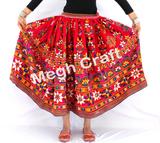 Kutch Hand Embroidery Mirror Work Skirt