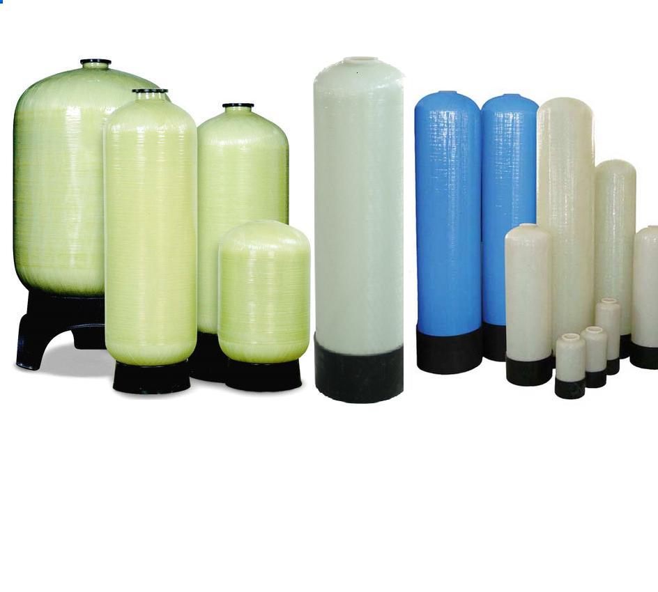 Round Chemical Coated FRP Vessel, for Water, Working Pressure : 6