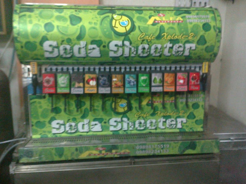 Soda Shooter Machine