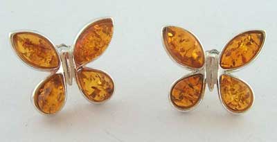 Baltic Amber Earrings - 31