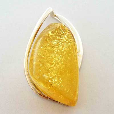 Baltic Amber Pendant - 47