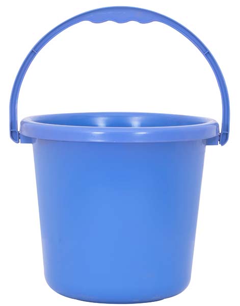 Plastic Bucket with Plastic Handle