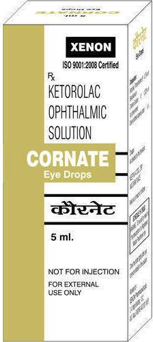 Cornate Eye Drop, for Anti Inflammatory, Bottle Material : Plastic