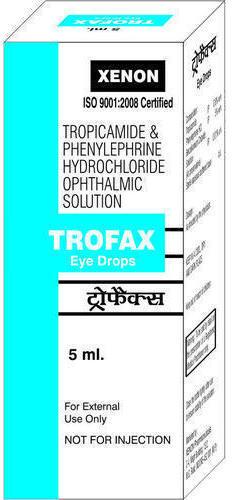 Trofax Eye Drop, for Mydriatic / Pupil Dilatation, Bottle Material : Plastic