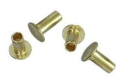 Aluminum Polished Brass Dome Head Rivets, for Fittngs Use, Feature : Fine Finishing