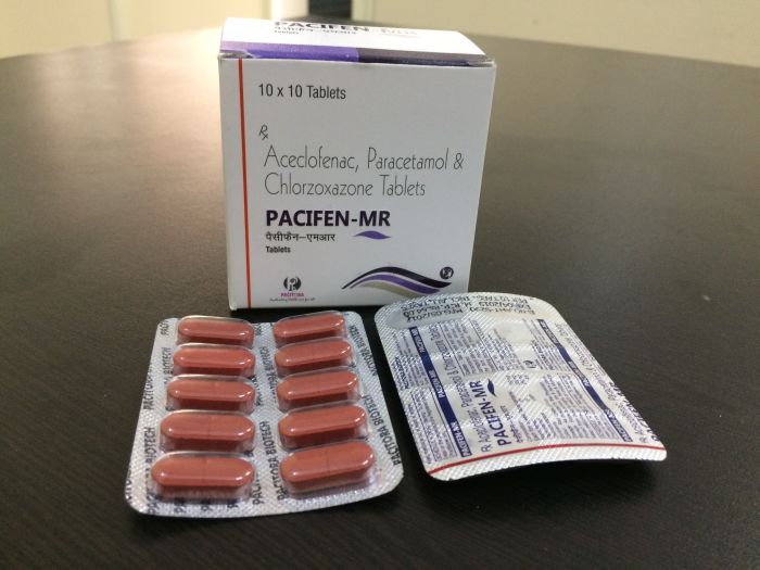 Pacifen-Mr Tablets
