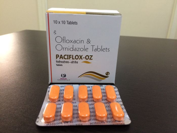 Paciflox-OZ Tablets