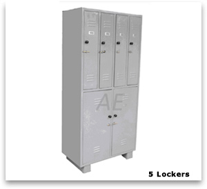 Industrial locker cabinets