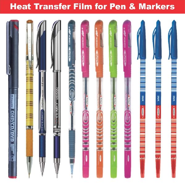 Heat Transfer Label for Pen & Markers