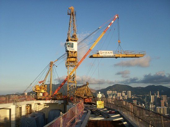 Tower cranes erection, dismantling, AMC, Services