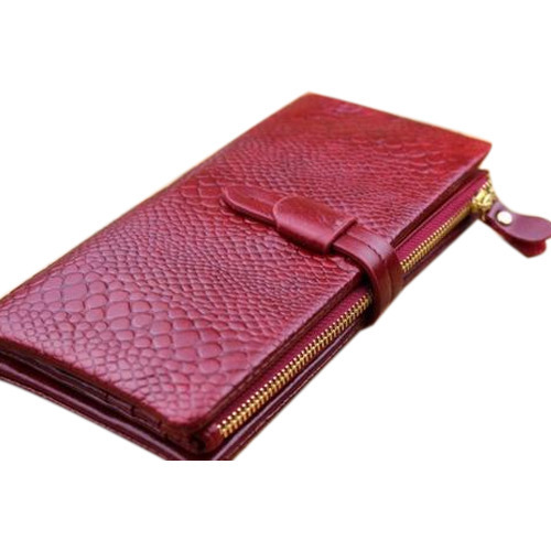 Ladies Red Leather Wallet