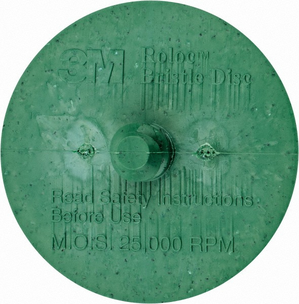 3M - 2" Diam, 50 Grit, Ceramic, Tapered Bristle Disc