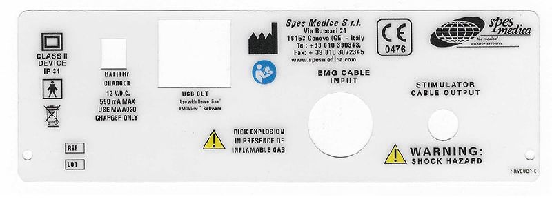 Lexan Medical Graphic Overlay Label