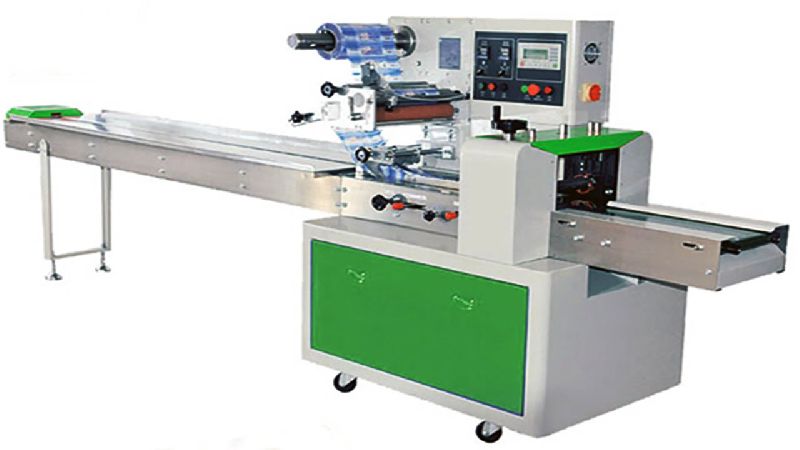 Pillow pack biscuit packing machine