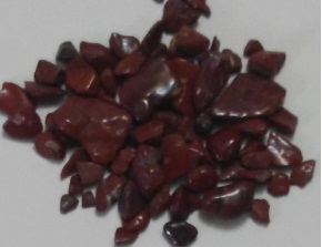 Jasper Stone Chips, Color : Maroon / Deep Red