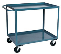 High Deck 2 Shelf Cart