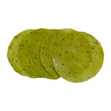 Aloe Vera Green Chilli Papad, for Snacks, Packaging Type : plastic packet