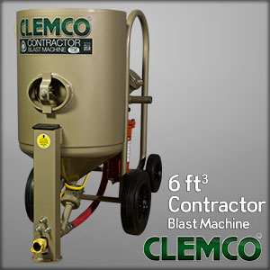 Clemco 6 Cu Ft Contractor Blast Machine