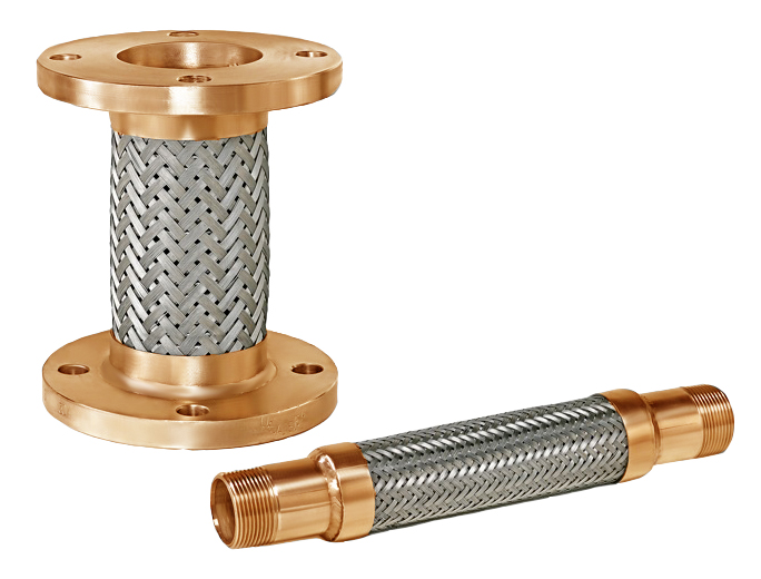 Gold Series Braided Flexible Pump Connectors