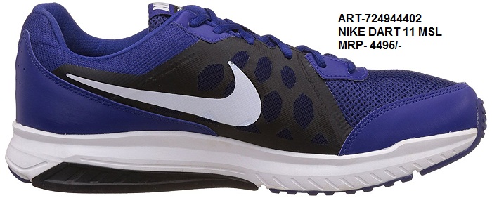 Nike Mens Dart 11 Msl Deep Royal Blue Tennis Shoes