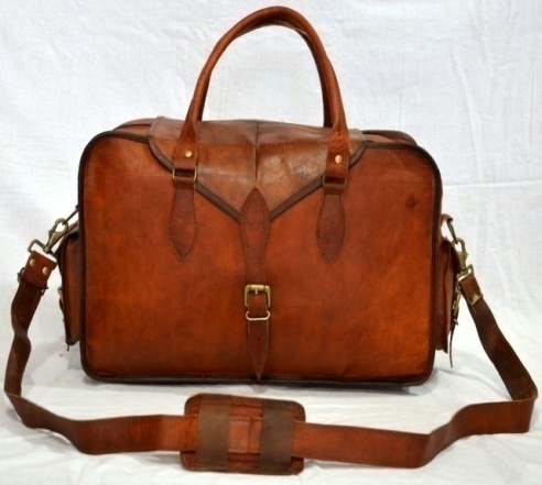 PH028 Leather Messenger Bag