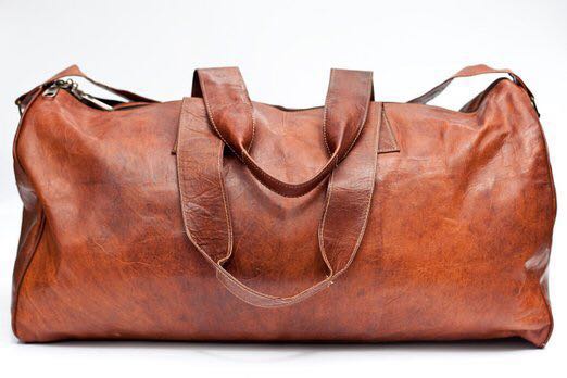 PH062 Vintage Leather Duffle Bag