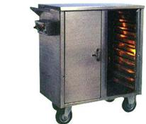 Metal Hot Food Trolley, Feature : Easy Operate, Moveable, Non Breakable, Rustproof, Shiny Look, Smooth Ruining