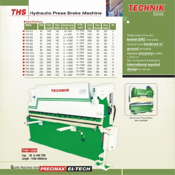 hydraulic press brakes