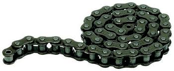Polished Steel Simplex Roller Chain, for Conveyor, Length : 0-25inch