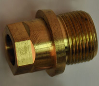 Brass Hex Component