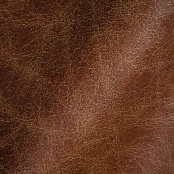Brown Print Faux Leather Upholstery Vinyl 54 wide Per Yard