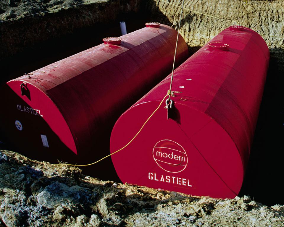 Glasteel Underground Storage Tanks