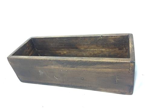 Reclaimed Rustic Wood Rectangle Boxes