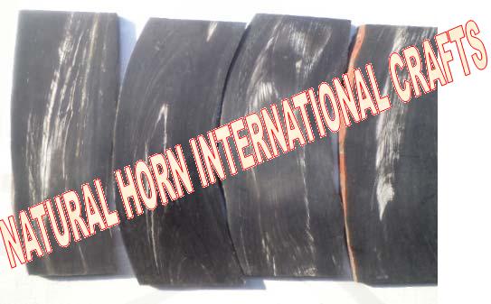 Genuine horn plates