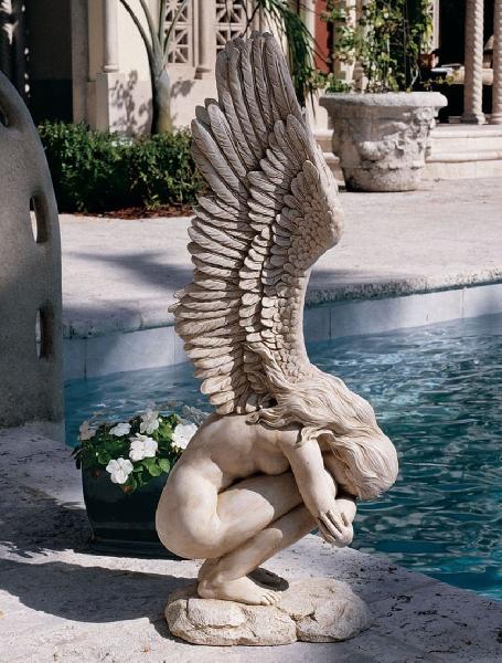 Angel Stone Sculpture