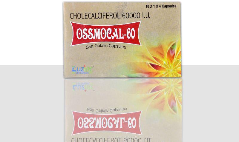 Cholecalciferol Vitamin D3, Form : Capsule