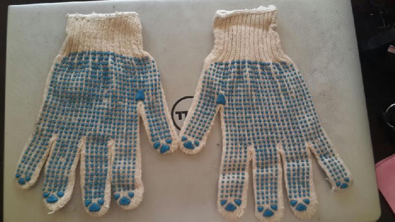 Cotton Dotted Hand Gloves, Feature : Heat Resistant, Chemical Resistant, Oil Resistant, Cut Resistant