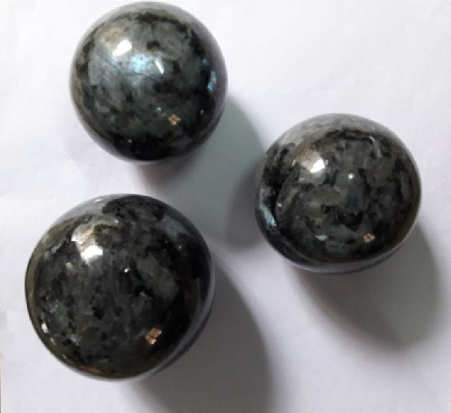 Printed Larvikite Stone Spheres, Feature : Durable