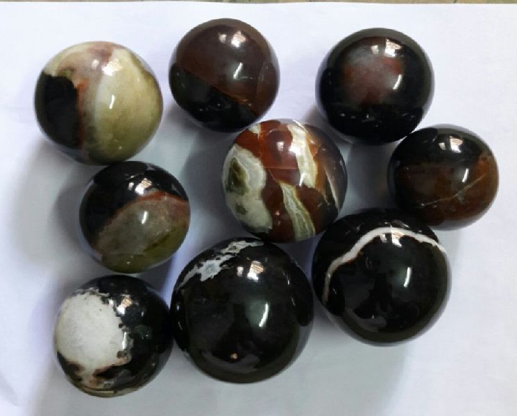 Printed Sardonyx Stone Spheres, Feature : Durable