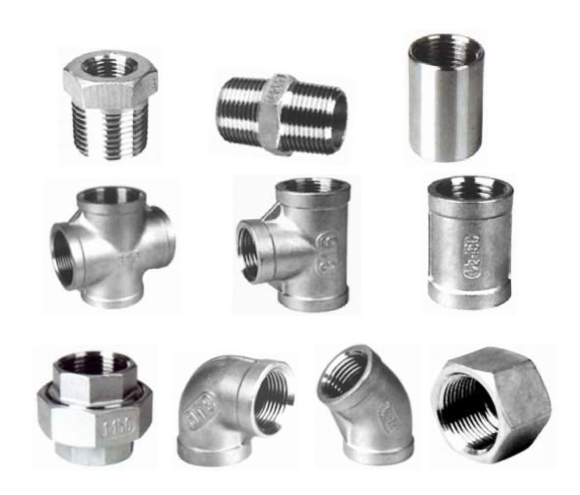 Stainless Steel Threaded Pipe Fittings by Hebei Tongchan, Stainless