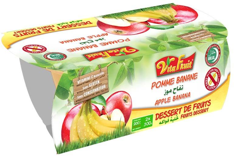 Vitafruit - Apple Banana Compote
