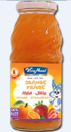 Vitameal Baby Orange Strawberry