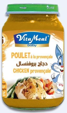 Vitameal Baby - Glass Jars - Chicken Provencale